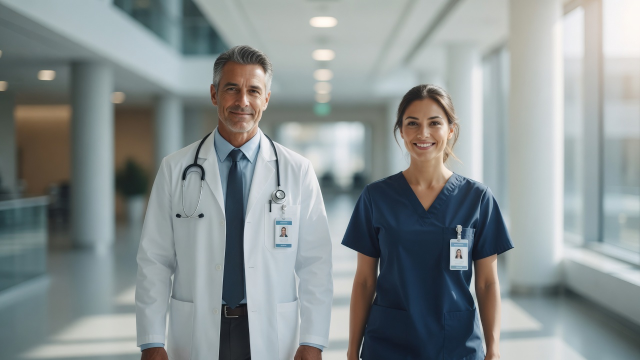 Capturas de tela da plataforma Medical Care SaaS